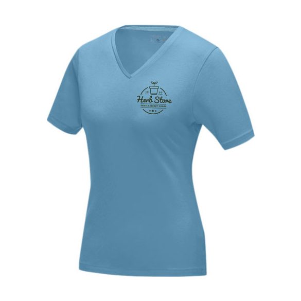 Kawartha short sleeve women's organic V-neck t-shirt