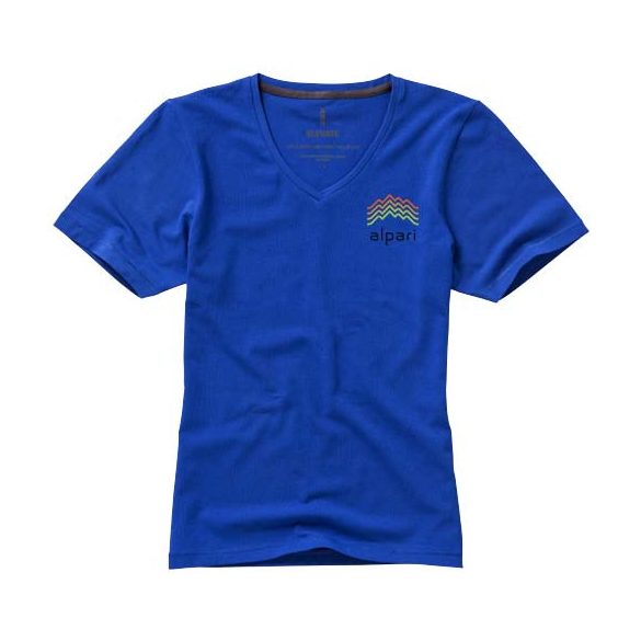 Kawartha short sleeve women's organic v-neck t-shirt