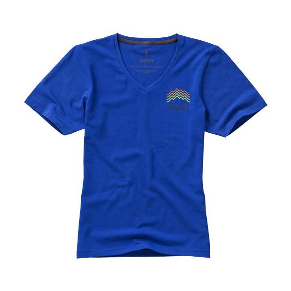Kawartha short sleeve women's organic v-neck t-shirt