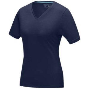 Kawartha short sleeve women's organic v-neck t-shirt