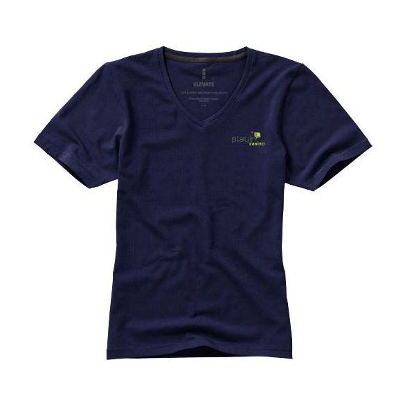 Kawartha short sleeve women's organic v-neck t-shirt
