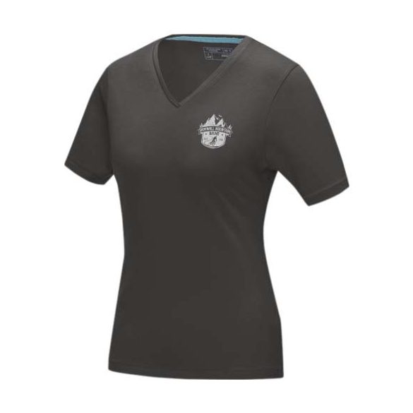 Kawartha short sleeve women's organic v-neck t-shirt