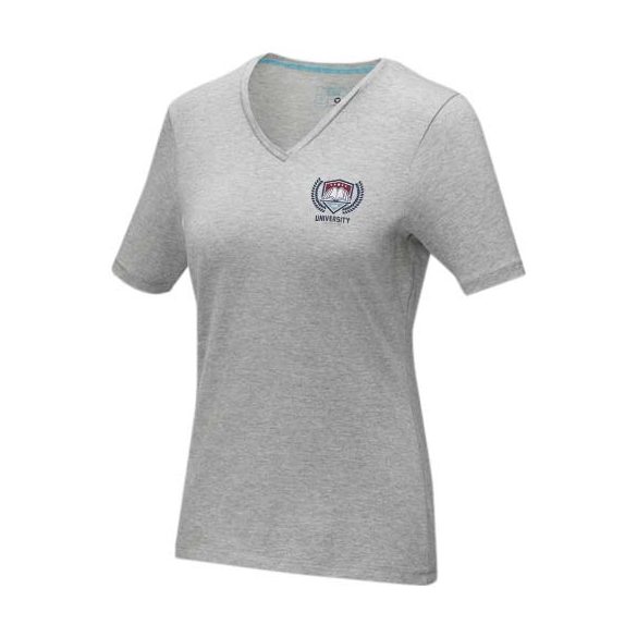 Kawartha short sleeve women's organic v-neck t-shirt