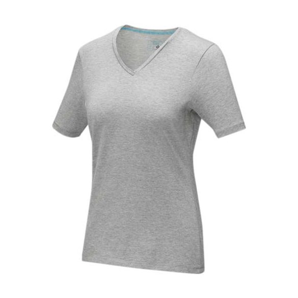 Kawartha short sleeve women's organic v-neck t-shirt