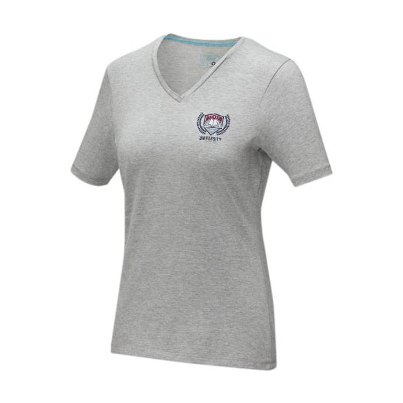 Kawartha short sleeve women's organic V-neck t-shirt