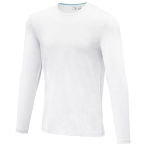 Ponoka long sleeve men's organic t-shirt