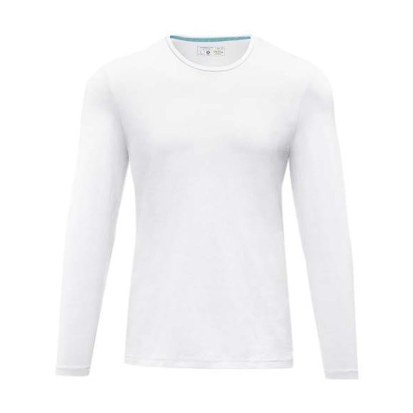 Ponoka long sleeve men's organic t-shirt