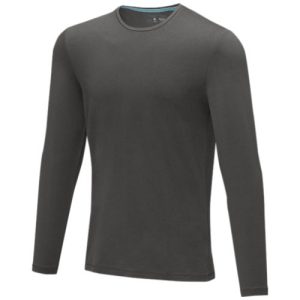 Ponoka long sleeve men's organic t-shirt