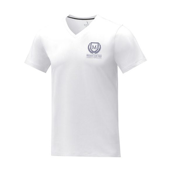 Somoto short sleeve men's v-neck t-shirt 
