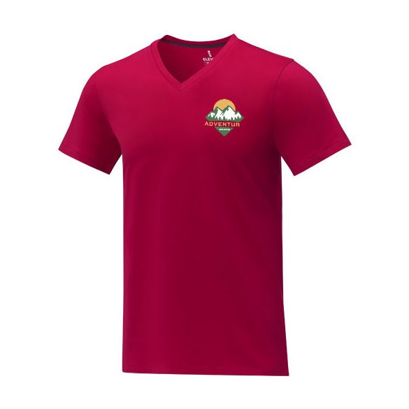Somoto short sleeve men's v-neck t-shirt 