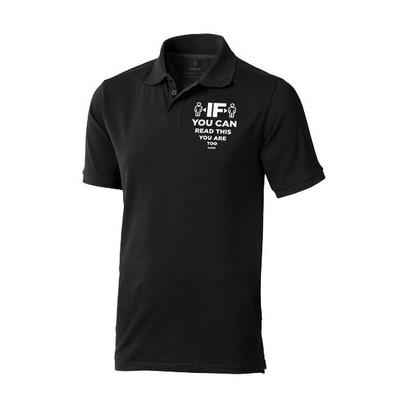 Calgary short sleeve men's polo