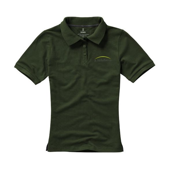 Calgary short sleeve women's polo