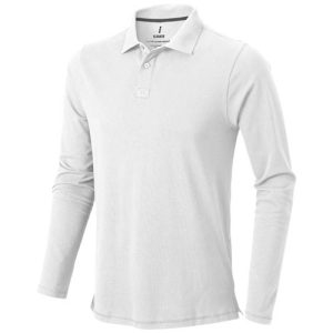 Oakville long sleeve men's polo