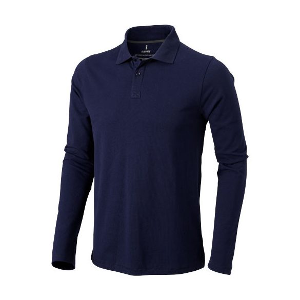 Oakville long sleeve men's polo