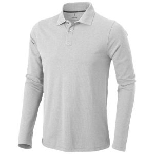 Oakville long sleeve men's polo