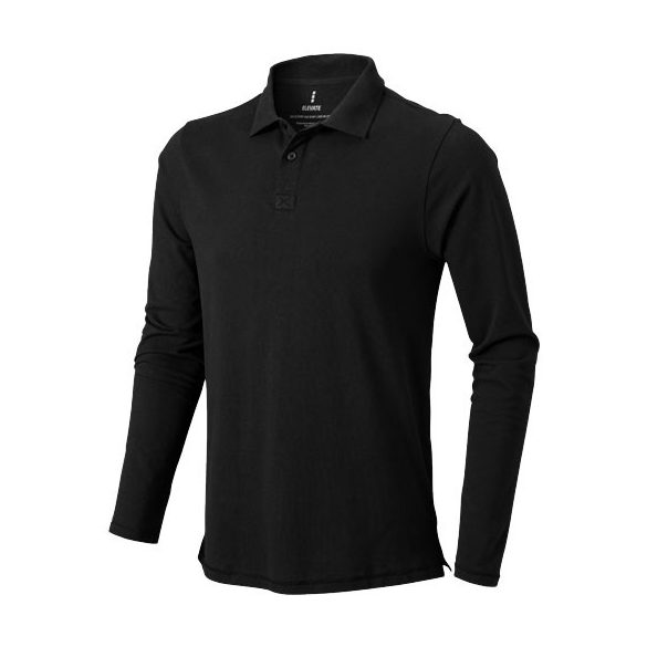 Oakville long sleeve men's polo