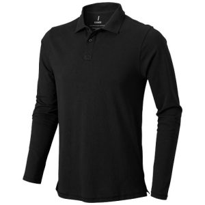 Oakville long sleeve men's polo