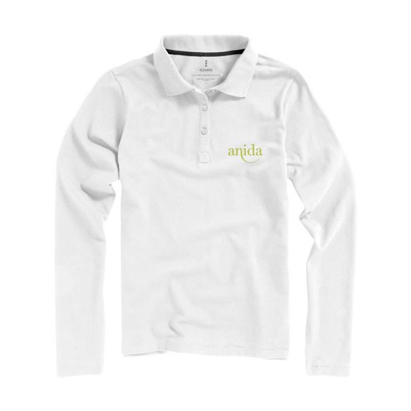 Oakville long sleeve women's polo