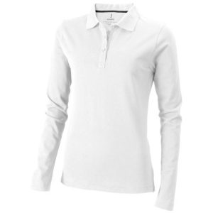 Oakville long sleeve women's polo