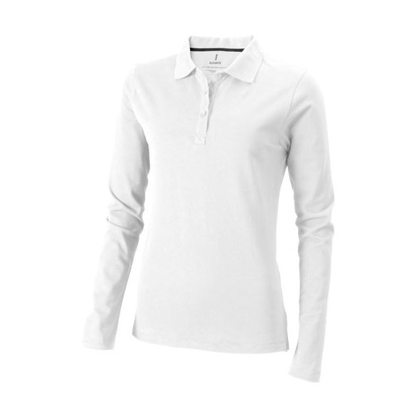 Oakville long sleeve women's polo