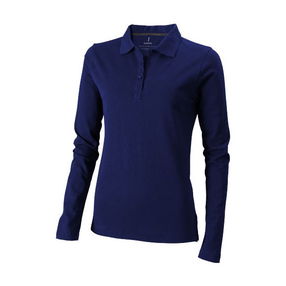 Oakville long sleeve women's polo