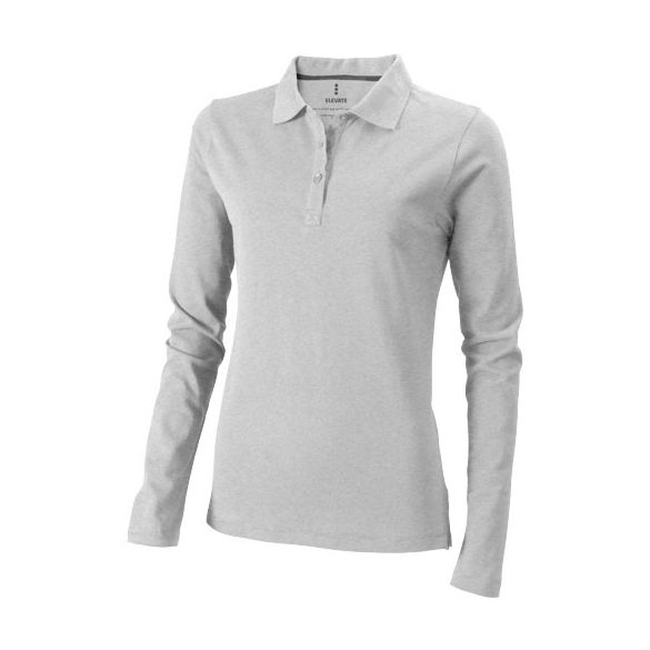 Oakville long sleeve women's polo