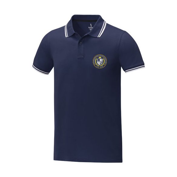 Amarago short sleeve men's tipping polo