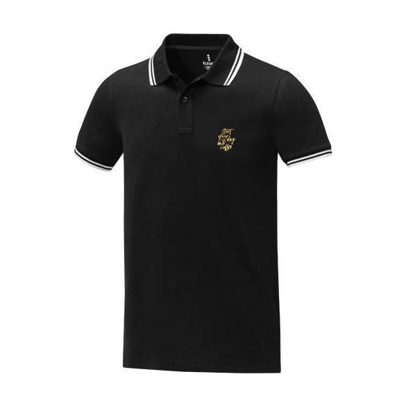 Amarago short sleeve men's tipping polo