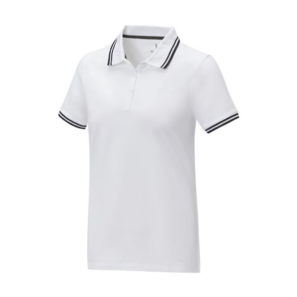 Amarago short sleeve women's tipping polo