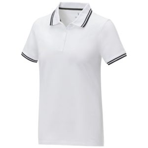 Amarago short sleeve women's tipping polo