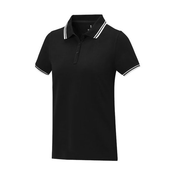 Amarago short sleeve women's tipping polo