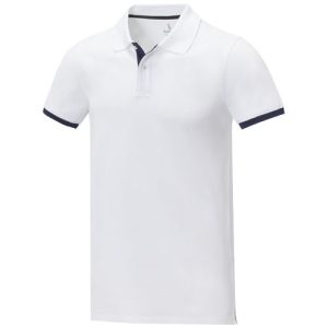 Morgan short sleeve men's duotone polo