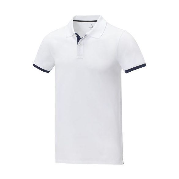 Morgan short sleeve men's duotone polo