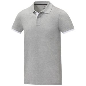 Morgan short sleeve men's duotone polo