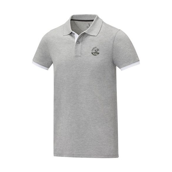 Morgan short sleeve men's duotone polo