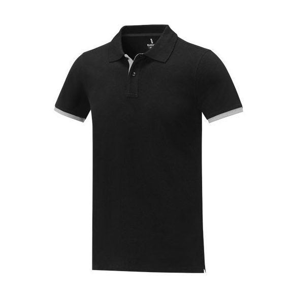 Morgan short sleeve men's duotone polo