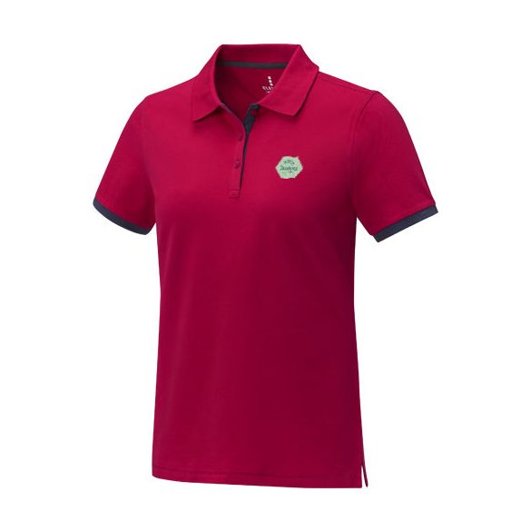 Morgan short sleeve women's duotone polo