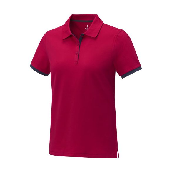 Morgan short sleeve women's duotone polo