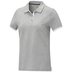 Morgan short sleeve women's duotone polo