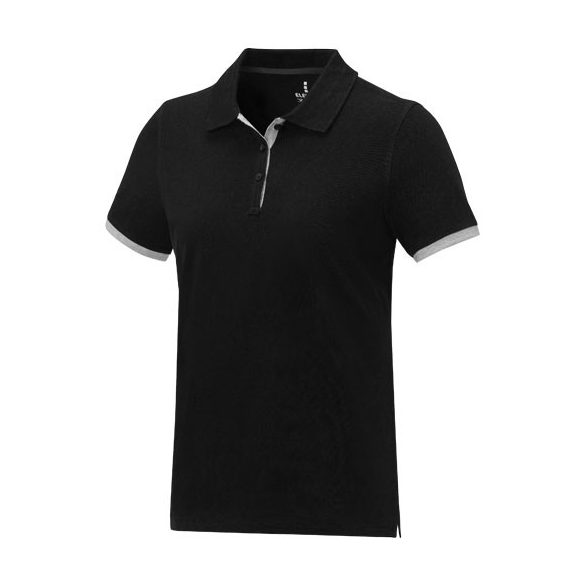 Morgan short sleeve women's duotone polo