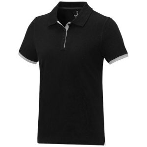 Morgan short sleeve women's duotone polo