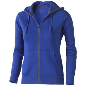 Arora hooded full zip ladies sweater