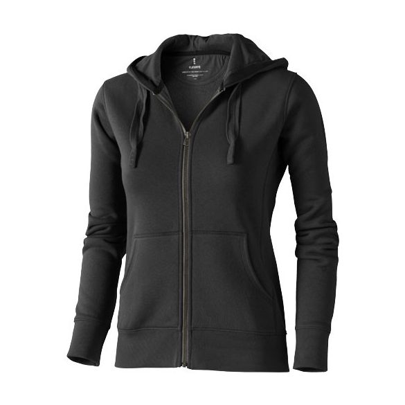 Arora hooded full zip ladies sweater