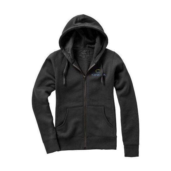 Arora hooded full zip ladies sweater