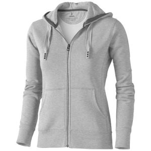 Arora hooded full zip ladies sweater