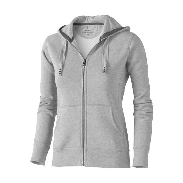 Arora hooded full zip ladies sweater