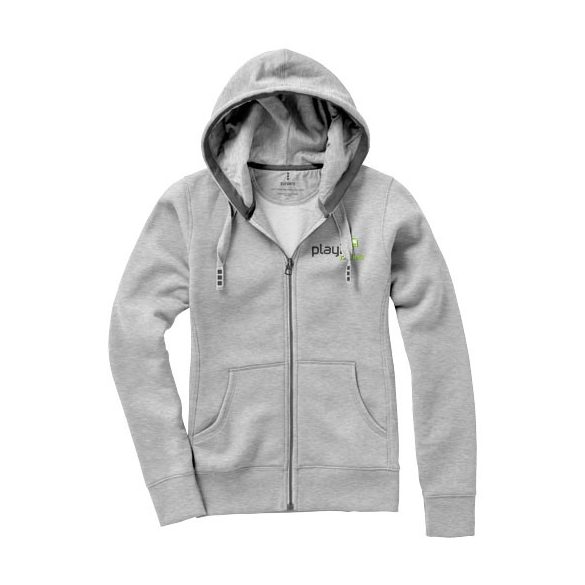 Arora hooded full zip ladies sweater