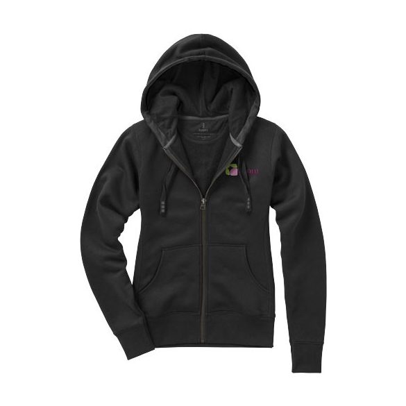 Arora hooded full zip ladies sweater