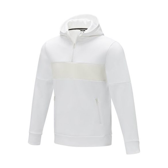 Sayan men's half zip anorak hooded sweater