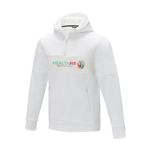 Sayan men's half zip anorak hooded sweater